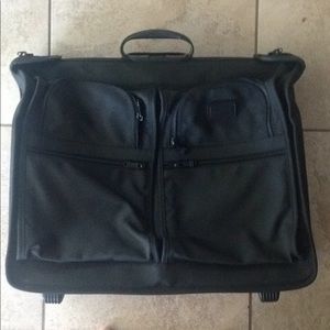 Tumi Black Ballistic Nylon Wheeled Garment Bag